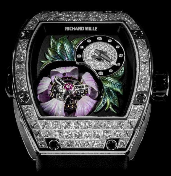Replica Richard Mille RM019 2015 RM 019-02 Tourbillon Fleur Pavé White Gold Unisex Watch Replica Richard Mille RM019 2015 RM 019-02 Tourbillon Fleur Pavé White Gold Unisex Watch